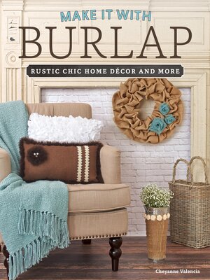 cover image of Make It With Burlap